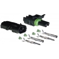 Weather pack Connector Kit  (2 Pin)